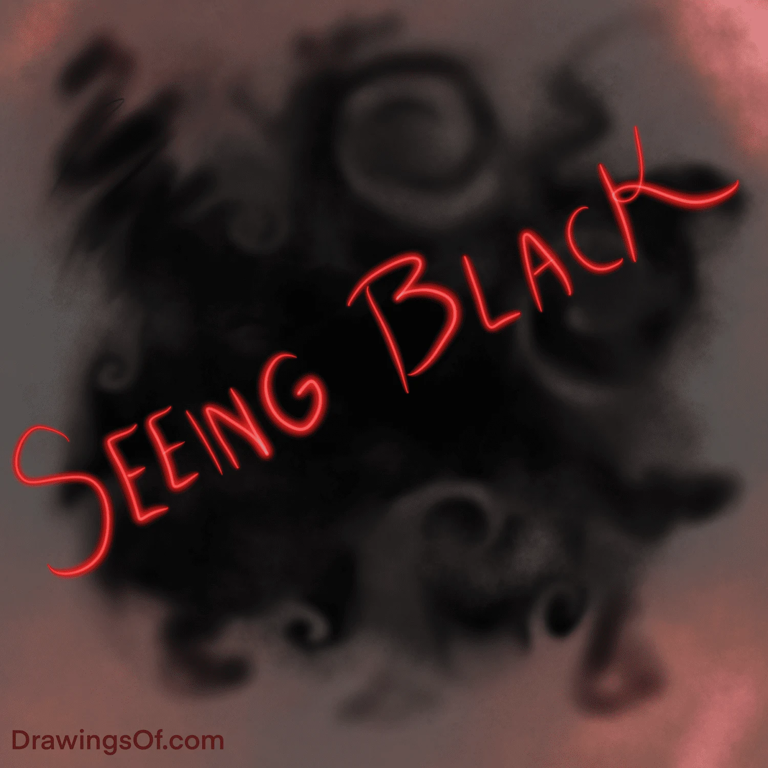 Seeing black aura energy