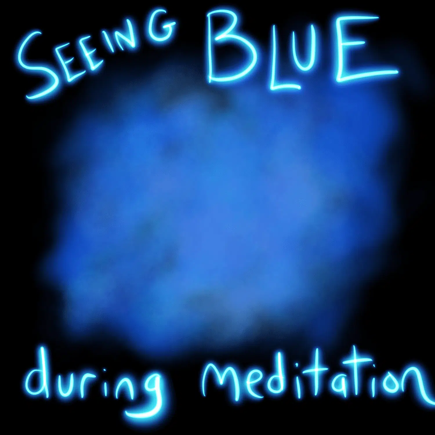 Blue aura