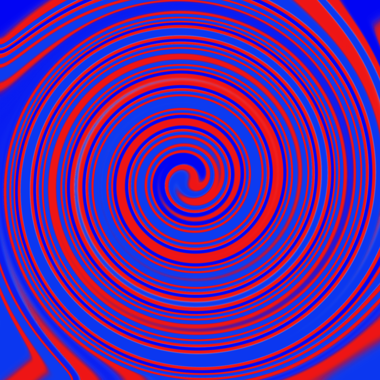 Red and blue make...