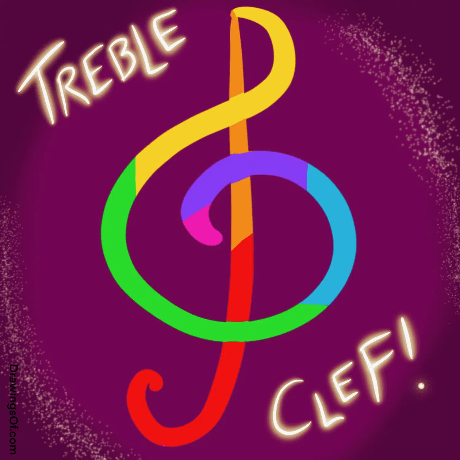 Treble clef symbol