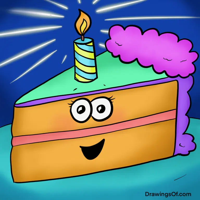 Cake drawing