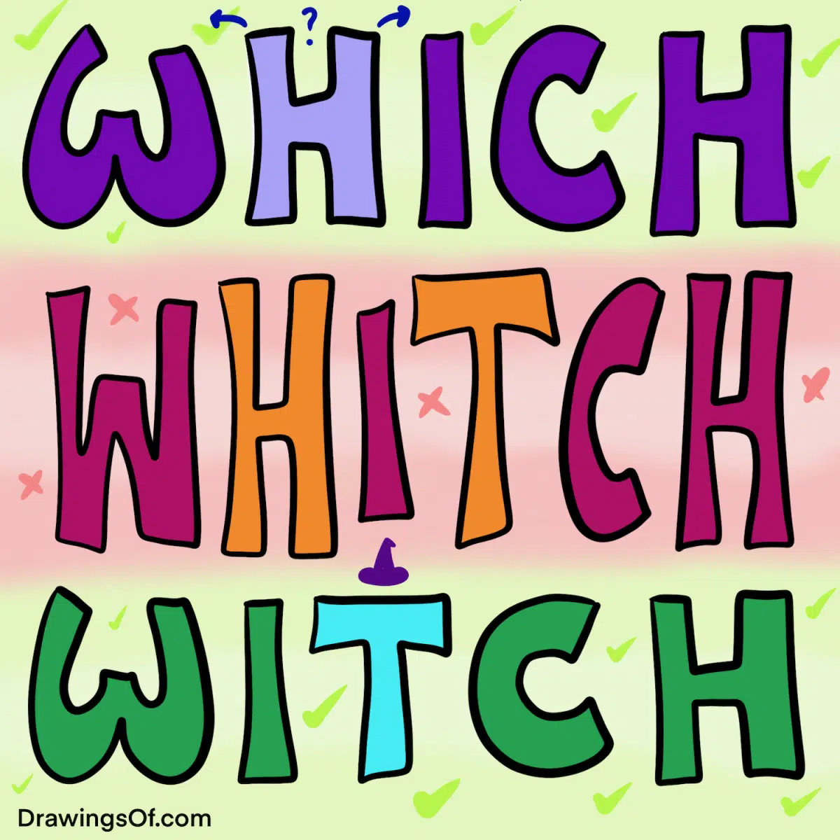 Whitch or witch or which
